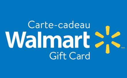 Gagnez une carte-cadeau Walmart Canada de 100$