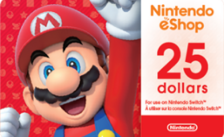 Win a $25 Nintendo Gift Card