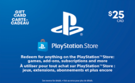 Gagnez une carte-cadeau PlayStation™ Store de 25$