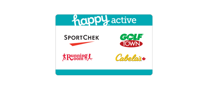 NEW REWARD | $20 HAPPY ACTIVE PREPAID PHYSICAL CARD