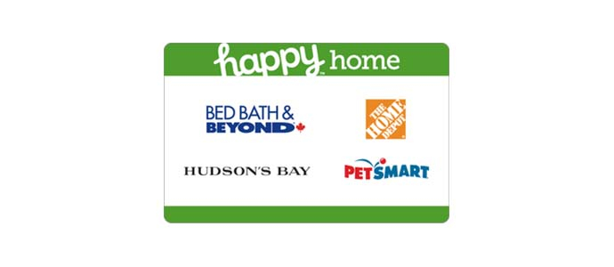 TIRAGE DE D'UNE CARTE-CADEAU HAPPY HOME DE 20$