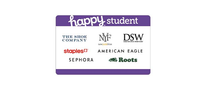 TIRAGE DE D'UNE CARTE-CADEAU STUDENT  DE 25$ 