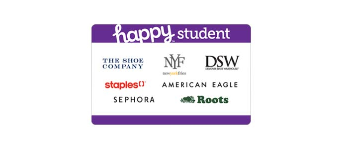 AUGUST 2022 | Win 1 of 2 $50 Happy Student Gift Cards