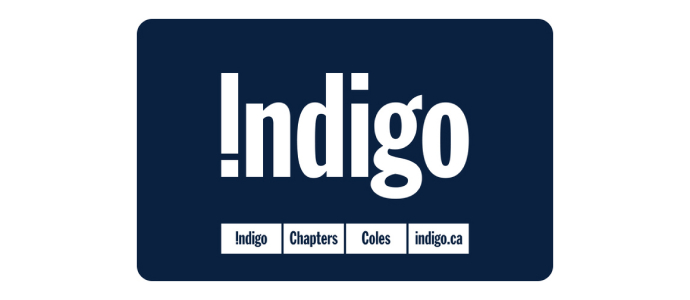 AUGUST 2022 | Win 1 of 2 $50 Indigo Gift Cards