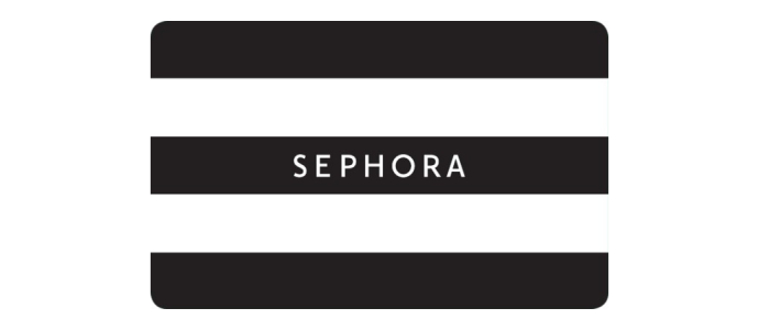 TIRAGE DE D'UNE CARTE-CADEAU SEPHORA DE 20$ 
