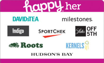 Happy her cheap gift card