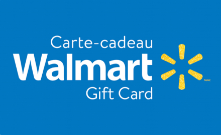 Gagnez une carte-cadeau Walmart Canada de 20$