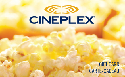 Win a $20 Cineplex Gift Card