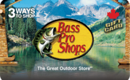 Win a $20 Bass Pro Shops Gift Card