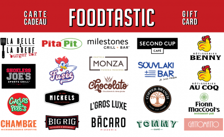 Gagnez une carte-cadeau FoodTastic de 20$