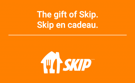 Gagnez une carte-cadeau Skip de 50$