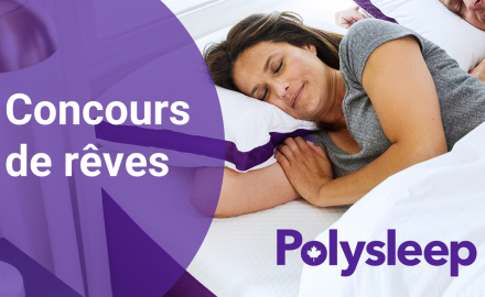 Gagnez un oreiller mousse mémoire Polysleep