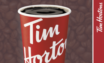 Win a $20 Tim Hortons Gift Card