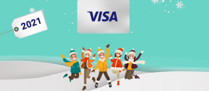 JANUARY 2021 – WIN A $2,021 PREPAID VISA CARD