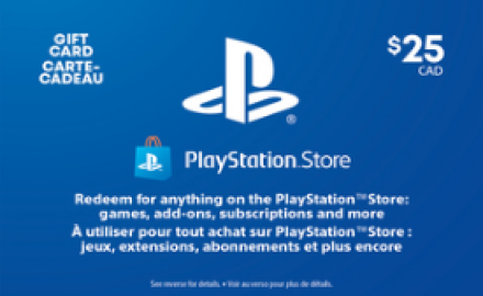 Win a $25 PlayStation™ Store Gift Card