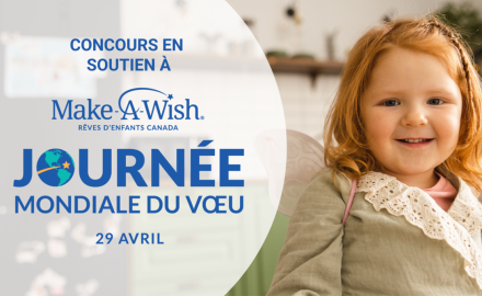 Don de 300$ en votre nom à Rêves d’Enfants Canada