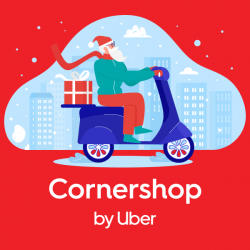 DECEMBER 2021 | WIN 1 OF 5 CORNERSHOP by UBER 50$ GIFT CARDS