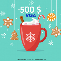 DECEMBER 2021 FACEBOOK CONTEST - WIN 1 $500 VISA PREPAID CARD