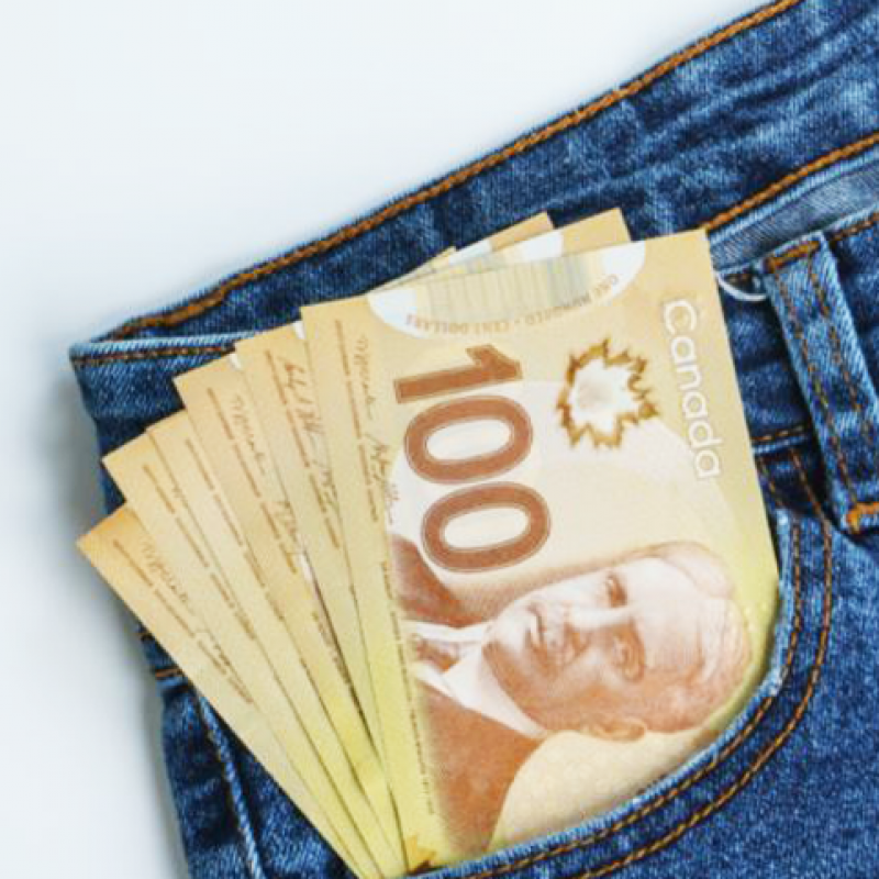 1er tirage de 1000$ en argent comptant