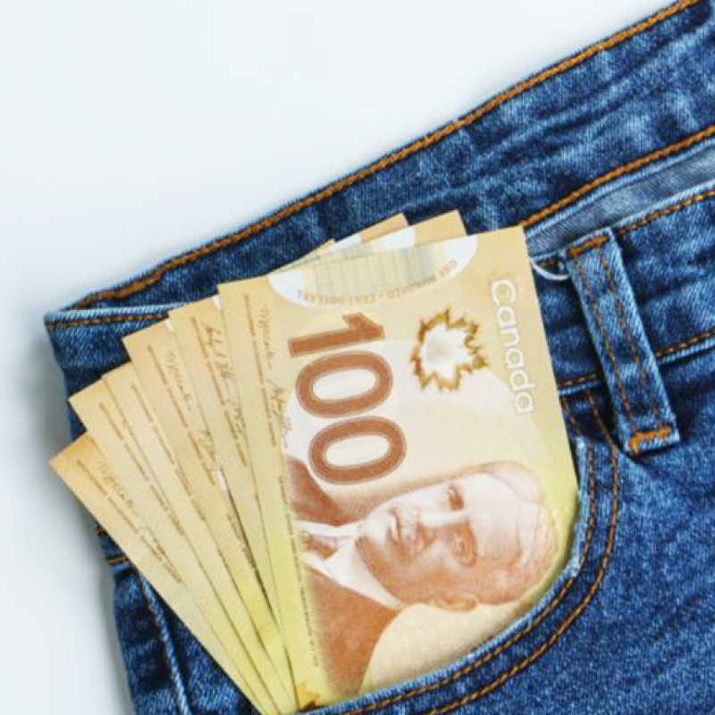 Chèque de 500$