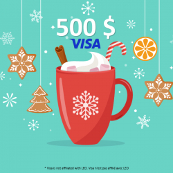CONCOURS FACEBOOK DÉCEMBRE 2021 – TIRAGE D’UNE CARTE VISA PRÉPAYÉE DE 500$