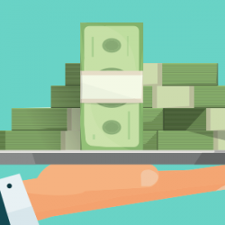 2020 JUIN - tirage de 1000$ en argent comptant